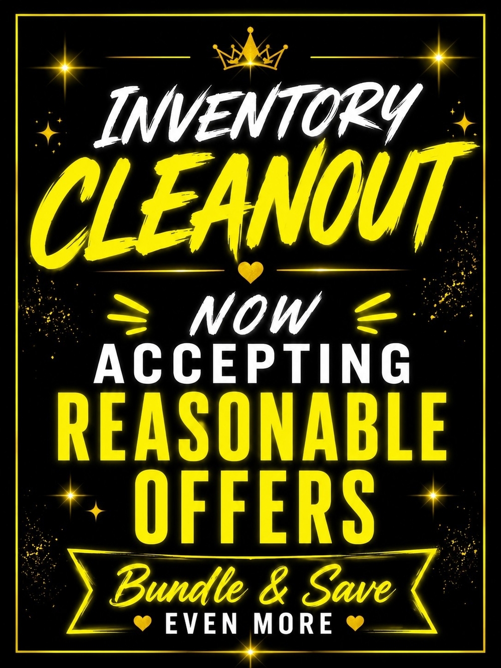 Send me your best reasonable offer.